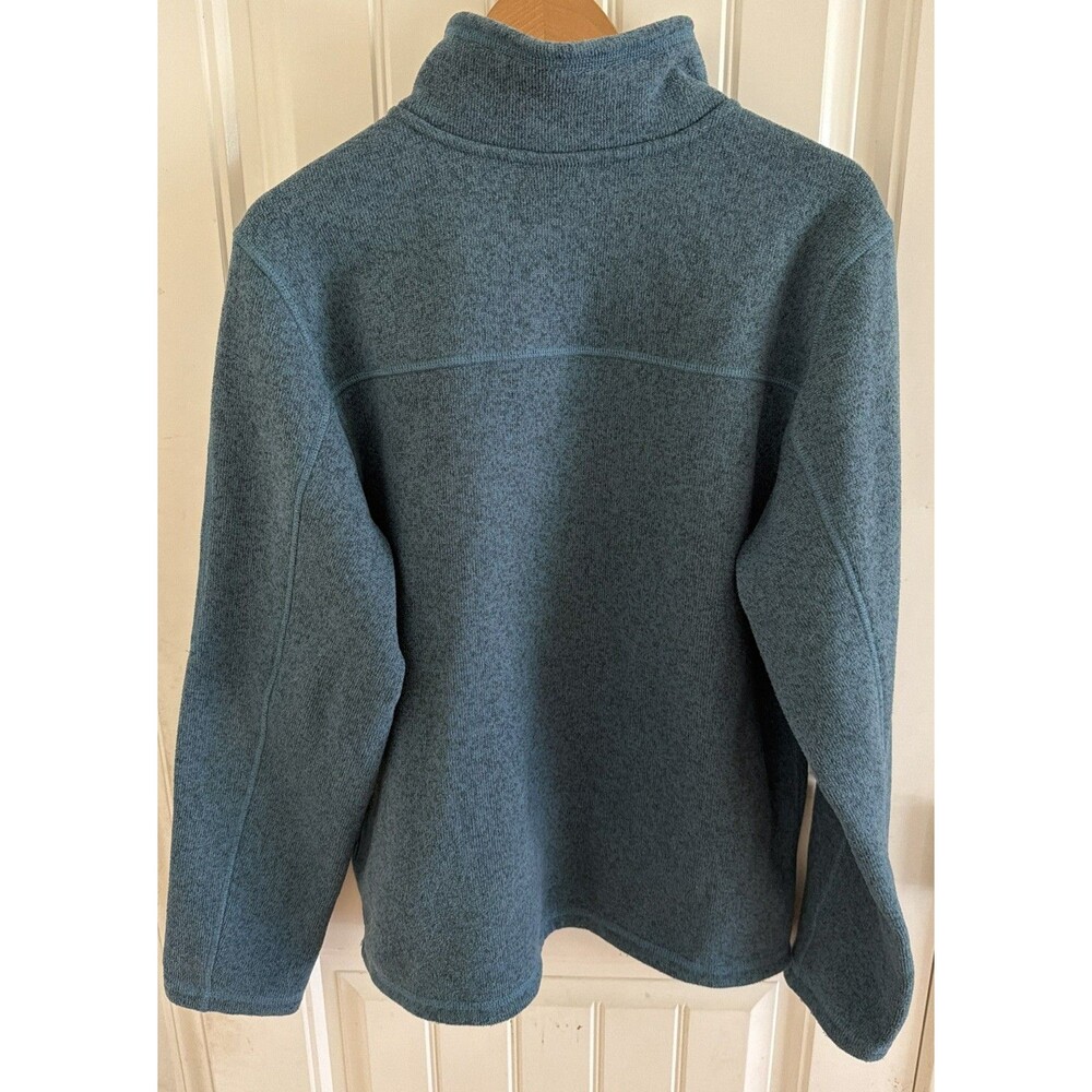 Men’s North Face Half-Zip Pullover Size M Blue - Picture 4 of 6